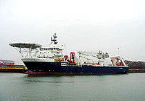 BLUE PIONEER — Offshore Vessel, Mexico flag, built 2006
