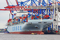 COSCO EUROPE — Container Ship, Panama flag, built 2008