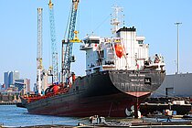 ERRIA SWAN — Double Hull Oil And Chemical Carrier, The Kingdom of Denmark flag, built 2006