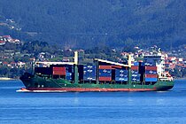 MEDKON MAX — Container Ship, Panama flag, built 2006