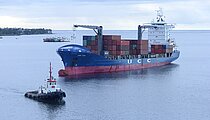 MEDKON TEN — Container Ship, Republic of Panama flag, built 2007