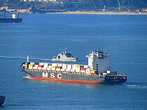MSC MONTEREY V — Container Ship, Portugal (Madeira) flag, built 2007