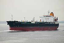 DEEPBLUE — Double Hull Oil And Chemical Carrier, Republic of Panama flag, built 2006