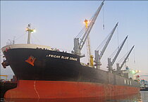 AFRICAN BLUE CRANE — Bulk Carrier, Bahamas flag, built 2007