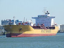 STOLT SAGALAND — Oil And Chemical Tanker, Cayman Islands flag, built 2008
