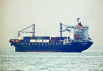 SINAR BANDUNG — Container Ship, Singapore flag, built 2005