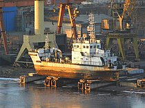 ARGUS — Service Ship, RUSSIAN FEDERATION flag, built 2005