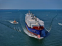 CAPITAINE TASMAN — Container Ship, SINGAPORE flag, built 2009