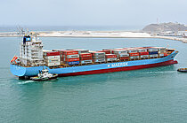 MAERSK NYASSA — Container Ship, Hong Kong China flag, built 2008