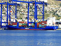 DIONYSSIS A — Container Ship, Turkey flag, built 2006