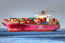 ONE TRITON — Container Ship, Cayman Islands flag, built 2008