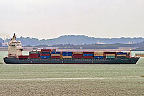 HANSA COLOMBO — Container Ship, Republic of the Marshall Islands flag, built 2007