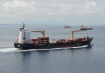 AFRICA SUN — Container Ship, Republic of Djibouti flag, built 2006