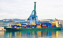 MSC BAHRAIN II — Container Ship, Portugal (Madeira) flag, built 2006