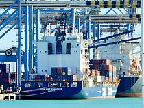 APL ISLANDER — Container Ship, UNITED STATES flag, built 2007