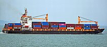 KOTA NAGA — Container Ship, SINGAPORE flag, built 2008