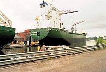 SALAMANDER — General Cargo Ship, Papua New Guinea flag, built 2006
