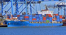 HAPPY LUCKY — Container Ship, LIBERIA flag, built 2008