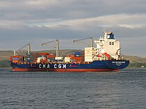 CMA CGM QUELIMANE — Container Ship, Malta flag, built 2009