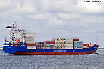 JASPER WIND — Container Ship, Antigua and Barbuda flag, built 2010
