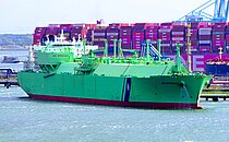 BW BRUSSELS — Gas Tanker, Singapore flag, built 2009