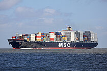 MSC KRYSTAL — Container Ship, Panama flag, built 2008