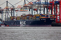 MSC ORIANE — Container Ship, Panama flag, built 2008