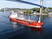 CORAL MONACTIS — Gas Tanker, Panama flag, built 2009