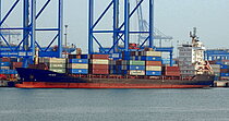 TEN MARS — Container Ship, Republic of Panama flag, built 2009