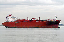 CELESTE — Gas Tanker, ANGOLA flag, built 2008
