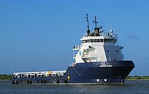 MV PYTHON 202 — Offshore Support Vessel, Nigeria flag, built 2007