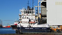 MV PYTHON 204 — Offshore Support Vessel, Nigeria flag, built 2008