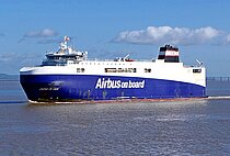 CIUDAD DE CADIZ — Ro Ro Cargo Ship, France (RIF flag, built 2009