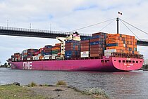 ONE COSMOS — Container Ship, Singapore flag, built 2008
