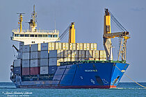 MEDKON NLS — Container Ship, Panama flag, built 2006