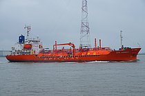 GAS EXELERO — Gas Tanker, Marshall Islands flag, built 2009