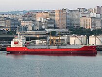 BWEK MAURITIUS — Gas Tanker, Singapore flag, built 2005