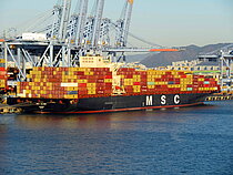 MSC ELAINE — Container Ship, Panama flag, built 2009