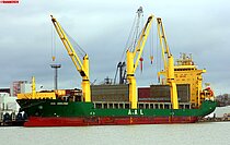AAL GEELONG — General Cargo Ship, Cyprus flag, built 2009