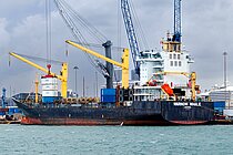 SL HARRIER — Container Ship, LIBERIA flag, built 2007