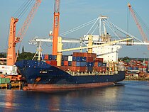 SL HAWK — Container Carrier, Liberia flag, built 2007