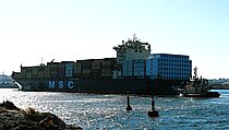 MSC LYSE V — Container Ship, LIBERIA flag, built 2010