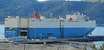 BERGAMOT ACE — Ro Ro Cargo Ship, LIBERIA flag, built 2010