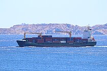 CONTSHIP SKY — Container Ship, Republic of Liberia flag, built 2008