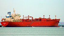 NAVIGATOR ARIES — Gas Tanker, Liberia flag, built 2006
