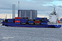 ANNE D — Container Ship, Portugal (Madeira) flag, built 2008