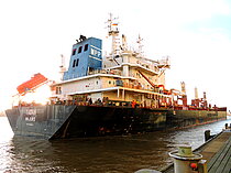 SANTOS TRADER — Bulk Carrier, Marshall Islands flag, built 2010