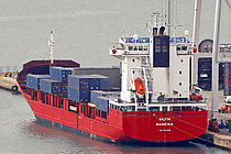 FOLK YANBU — Container Ship, Saudi Arabia flag, built 2008