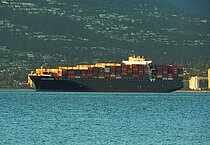 ESL NINGBO — Container Ship, Liberia flag, built 2011