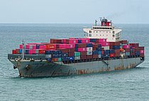 ATHENS BRIDGE — Container Ship, Panama flag, built 2009